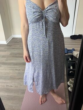 ASTR Floral Midi Dress